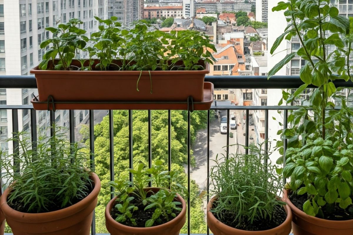 Balcony garden